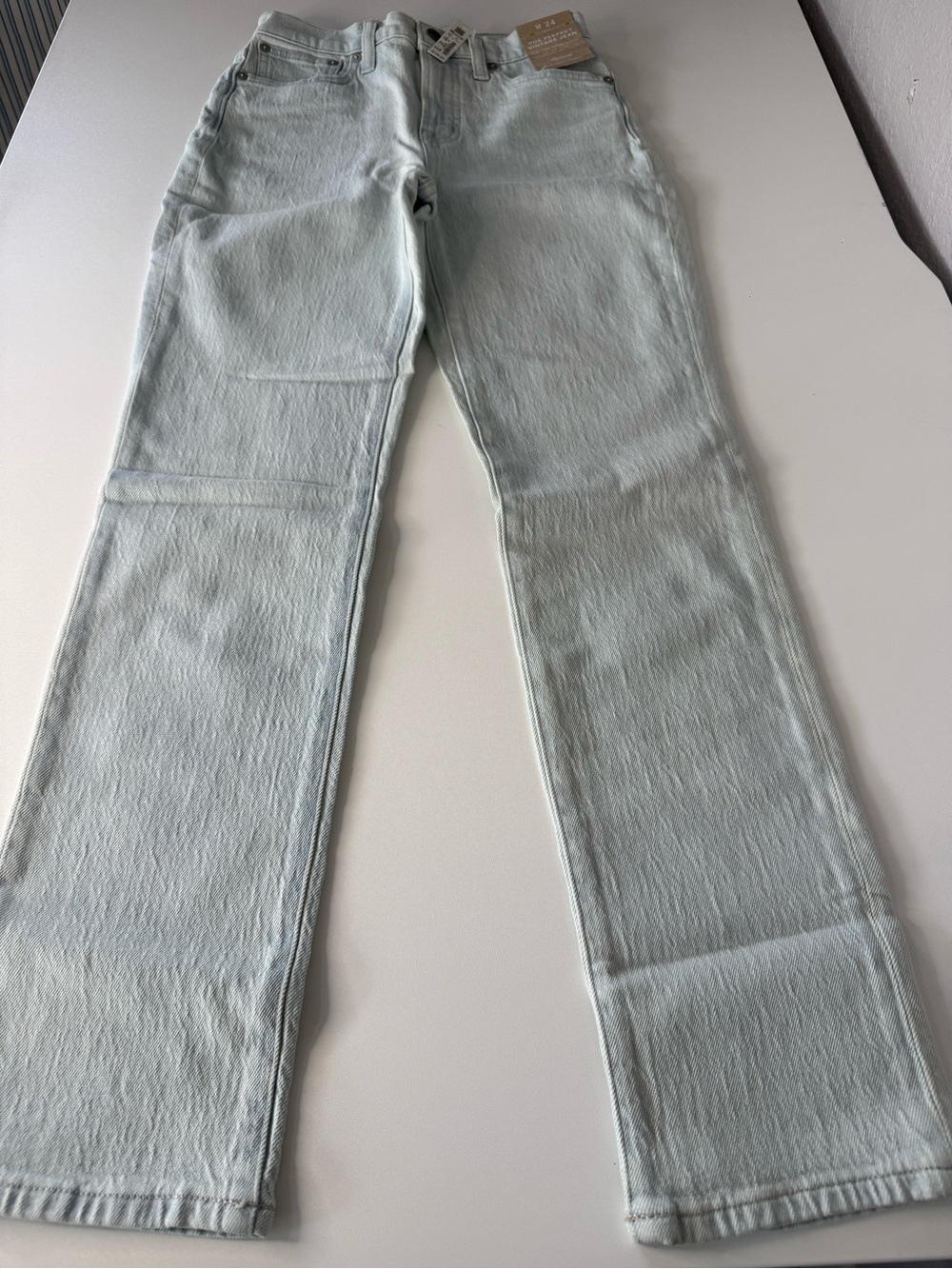 NWT Madewell The Perfect Vintage Jean Light Wash 24